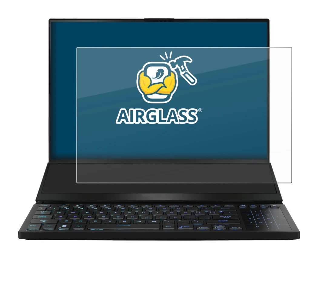 Image of the device ASUS ROG Zephyrus Duo 16 2023 with a wide variety of screen protectors.