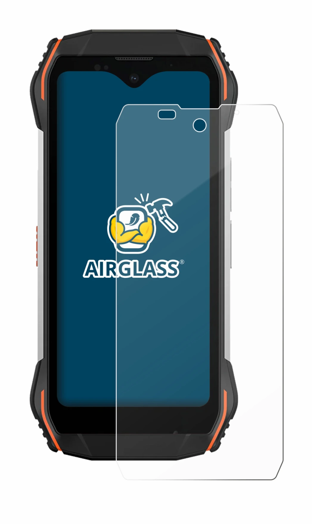 Image of the device Blackview N6000 with a wide variety of screen protectors.