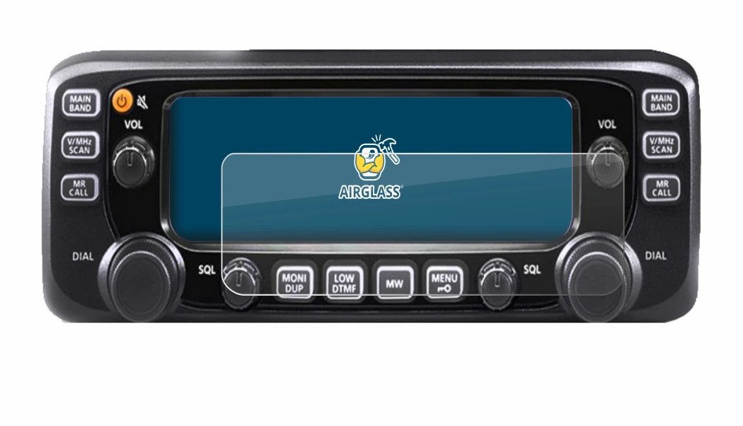 Image of the device Icom IC-2730E with a wide variety of screen protectors.