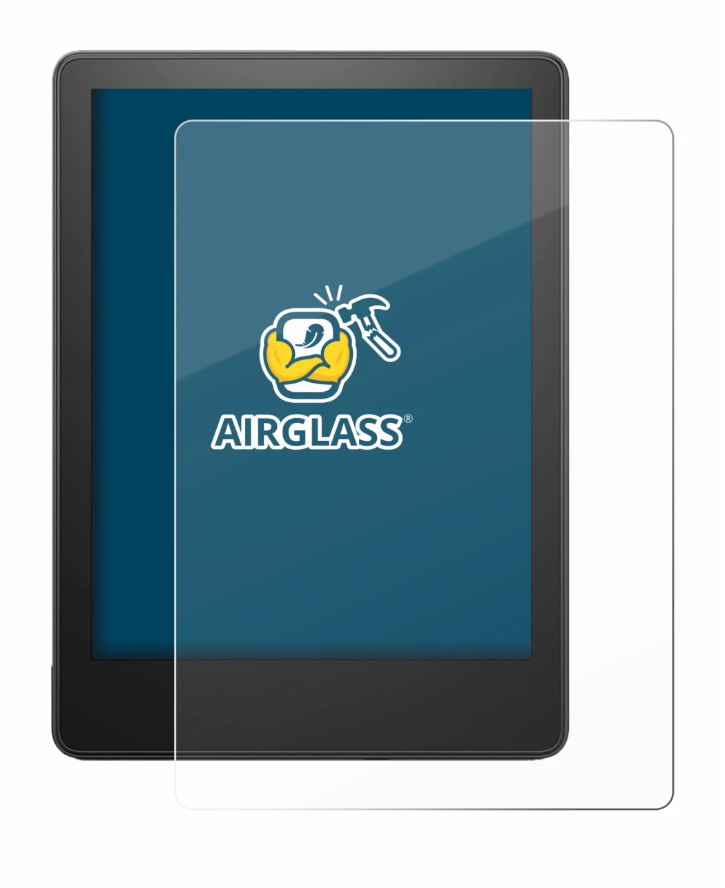 Image of the device Amazon Kindle Paperwhite 2023 (11th Gen.) with a wide variety of screen protectors.
