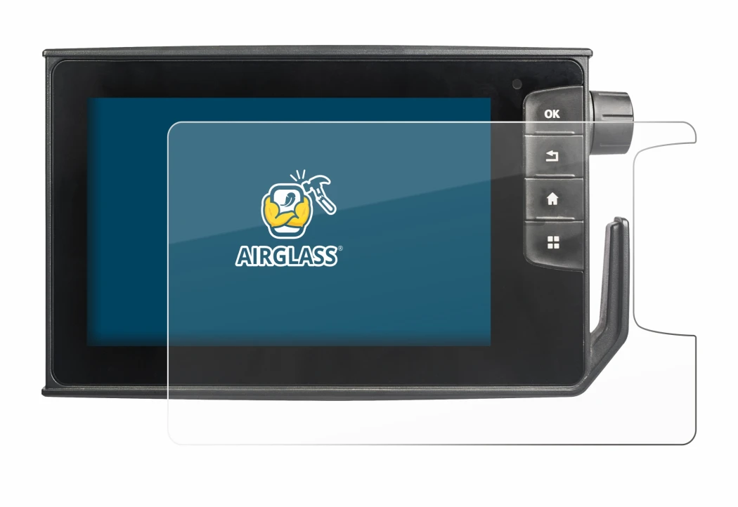 Image of the device Valtra SmartTouch Terminal with a wide variety of screen protectors.