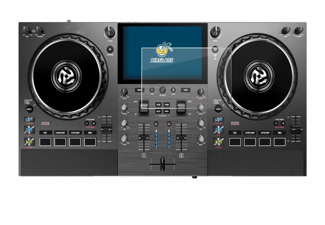 Image of the device Numark Mixstream Pro Go with a wide variety of screen protectors.