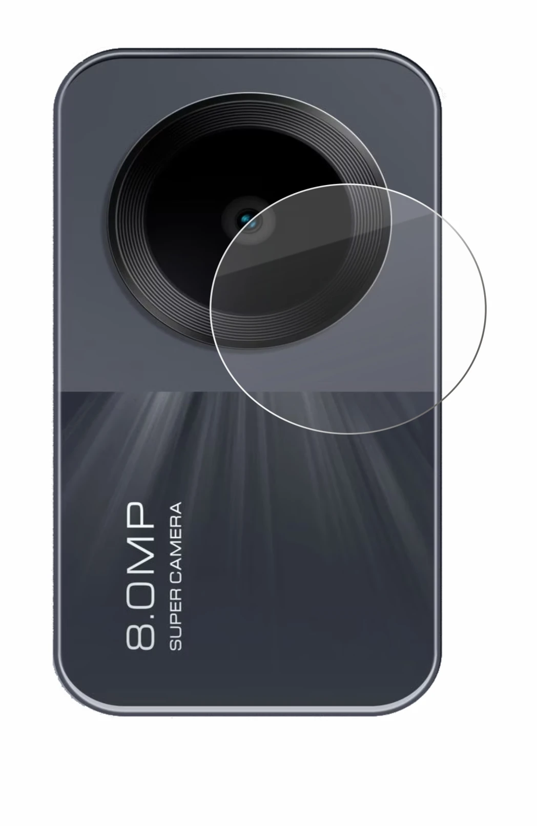 Image of the device Xiaomi Redmi Pad SE (ONLY Camera) with a wide variety of screen protectors.