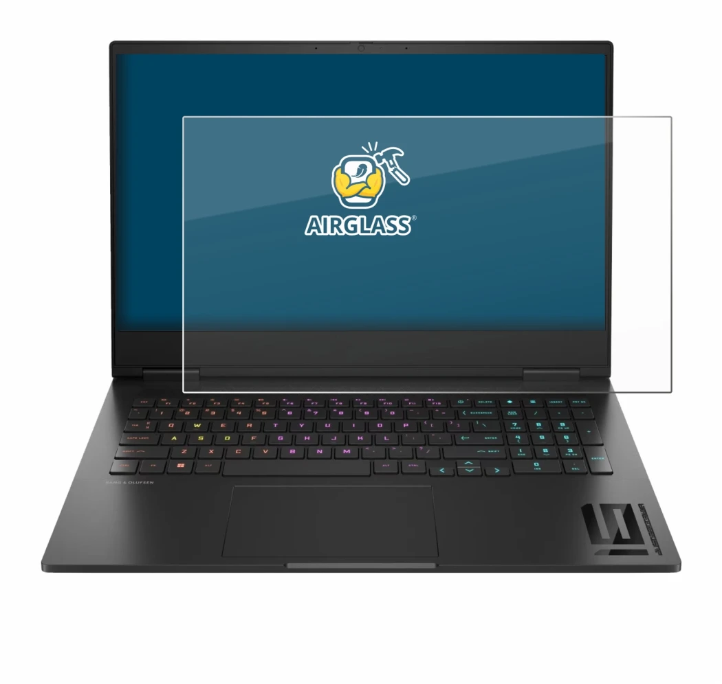 Image of the device HP Omen 16 2024 with a wide variety of screen protectors.