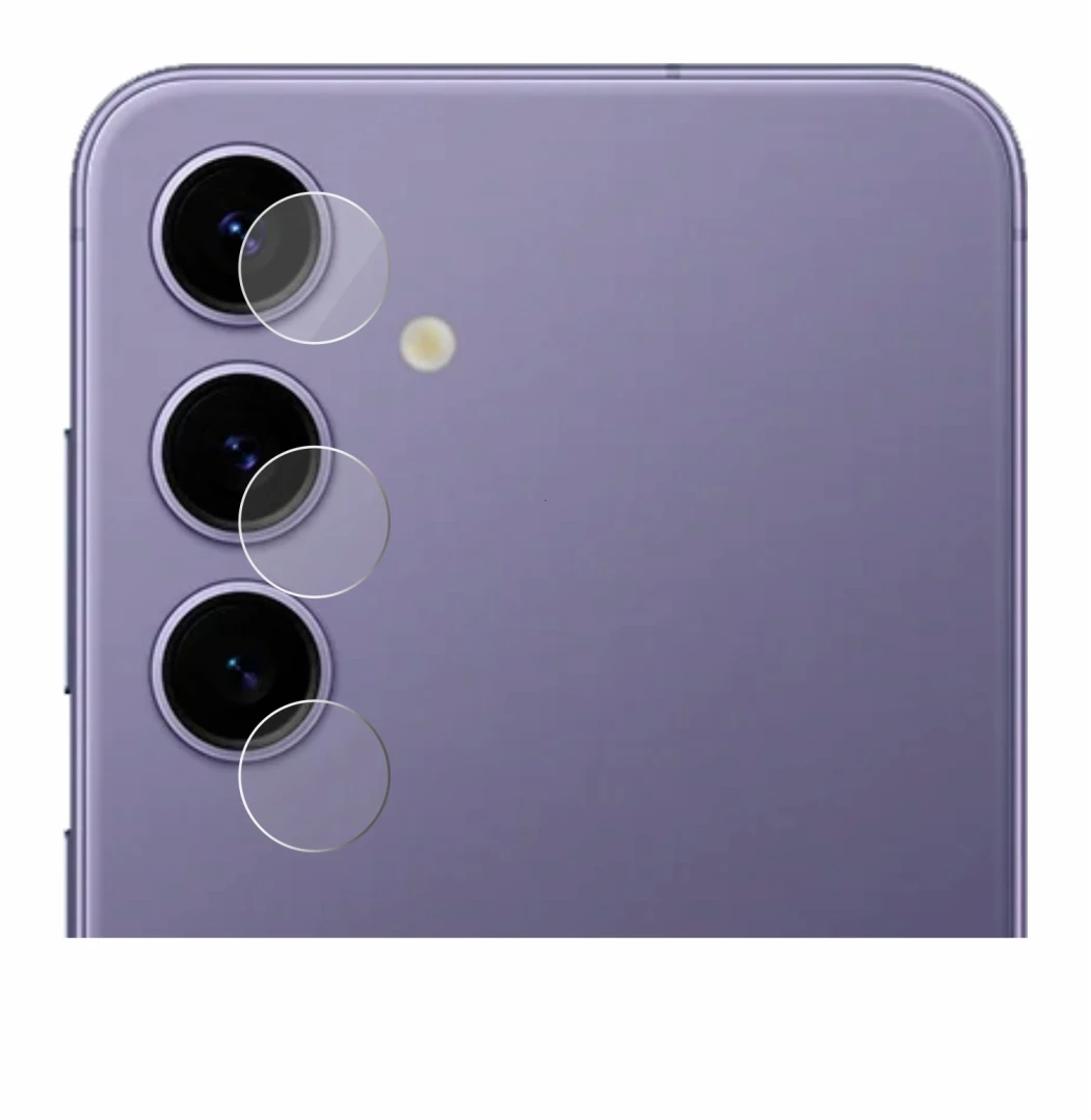 Image of the device Samsung Galaxy S24 (ONLY Camera Lens) with a wide variety of screen protectors.