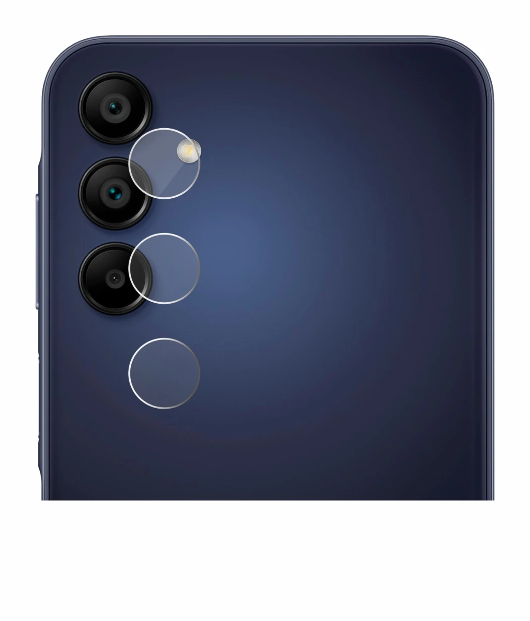 Image of the device Samsung Galaxy A15 (ONLY Camera Lens) with a wide variety of screen protectors.