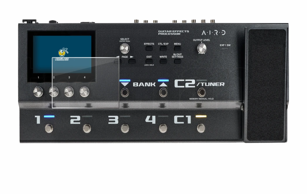 Image of the device Boss GX-100 with a wide variety of screen protectors.