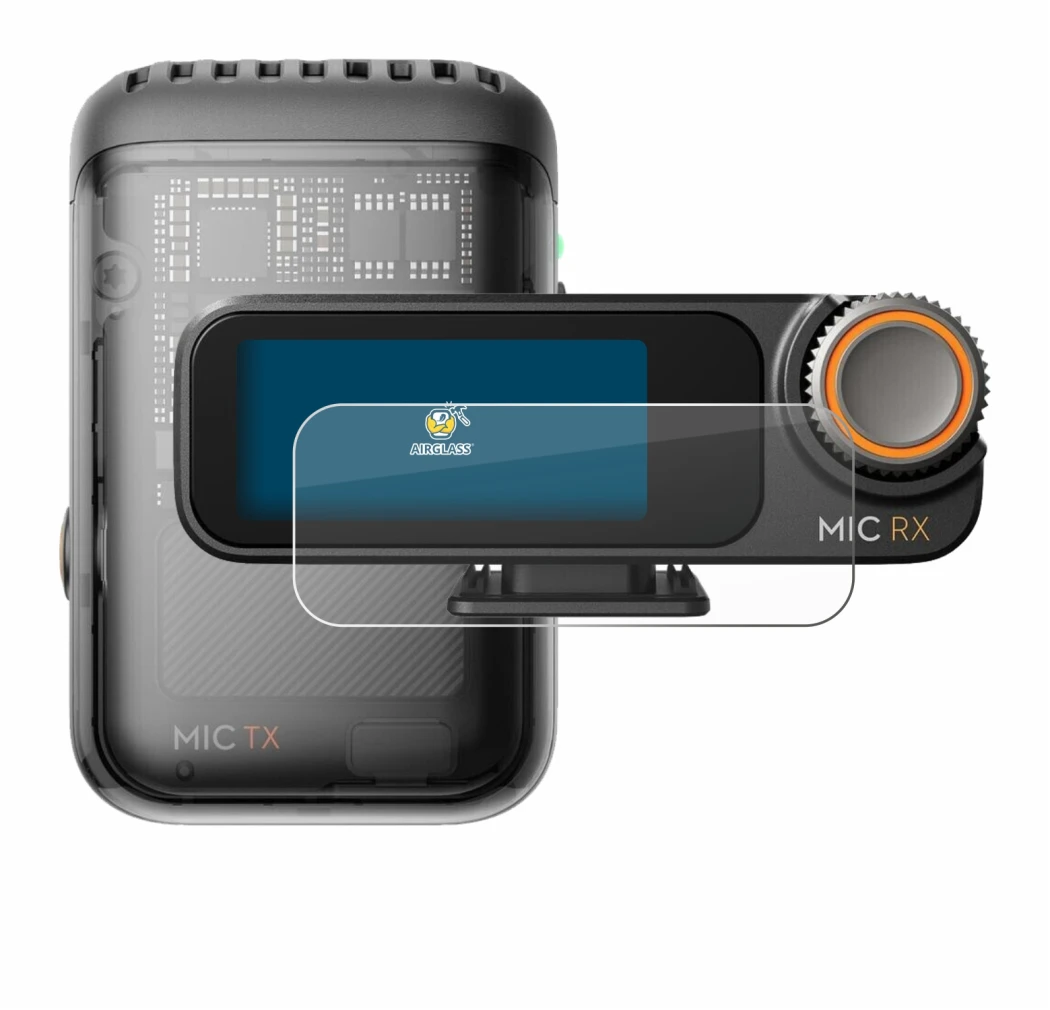 Image of the device DJI Mic 2 (Receiver) with a wide variety of screen protectors.