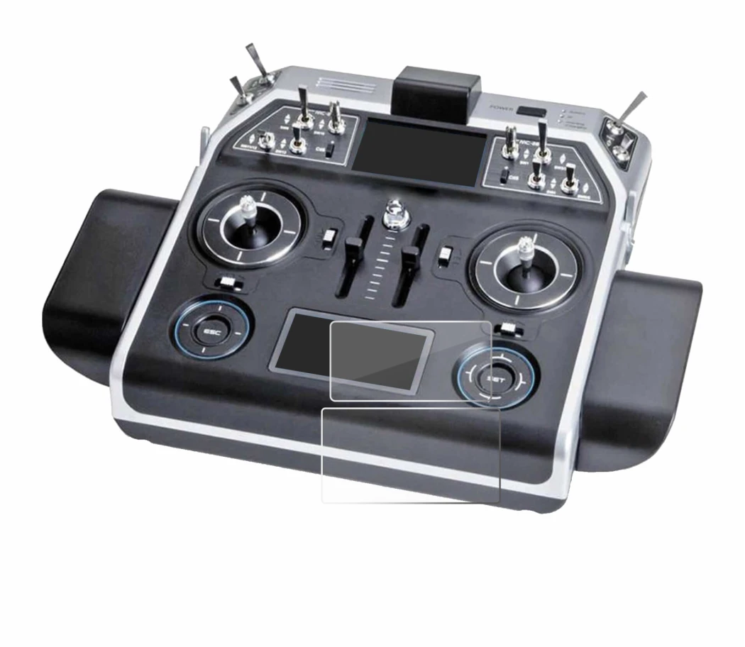 Image of the device Graupner MC-28 with a wide variety of screen protectors.