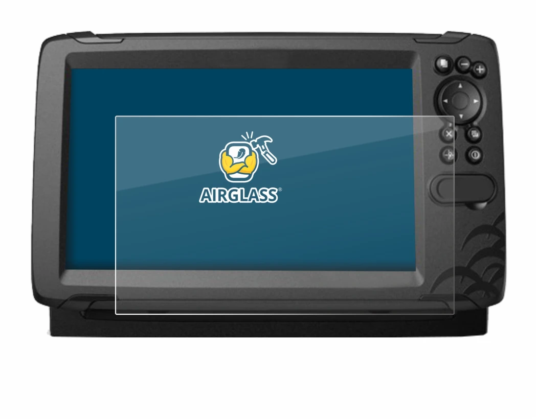 Image of the device Lowrance HOOK Reveal 9 with a wide variety of screen protectors.