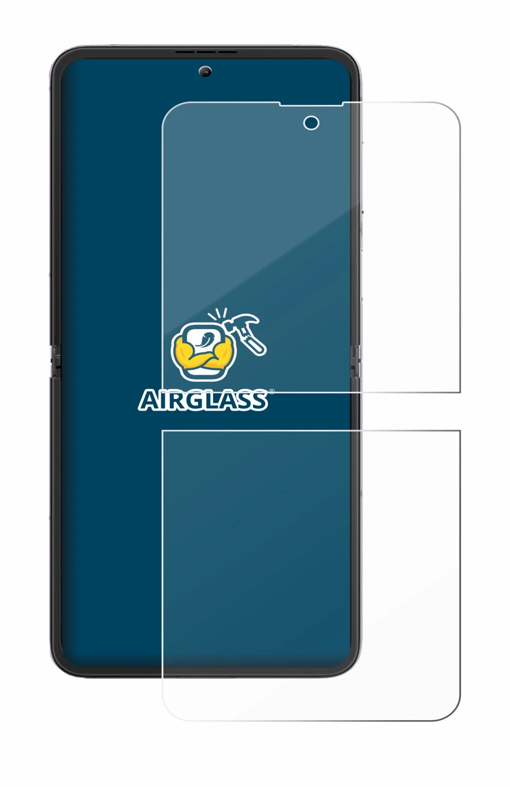 Image of the device Blackview Hero 10 (Front display) with a wide variety of screen protectors.