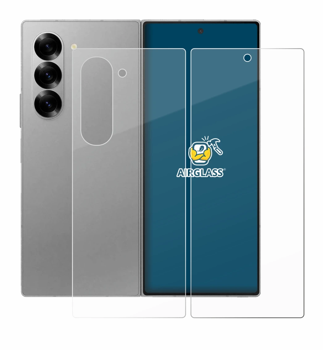 Image of the device Samsung Galaxy Z Fold 6 5G (Front+Back) with a wide variety of screen protectors.