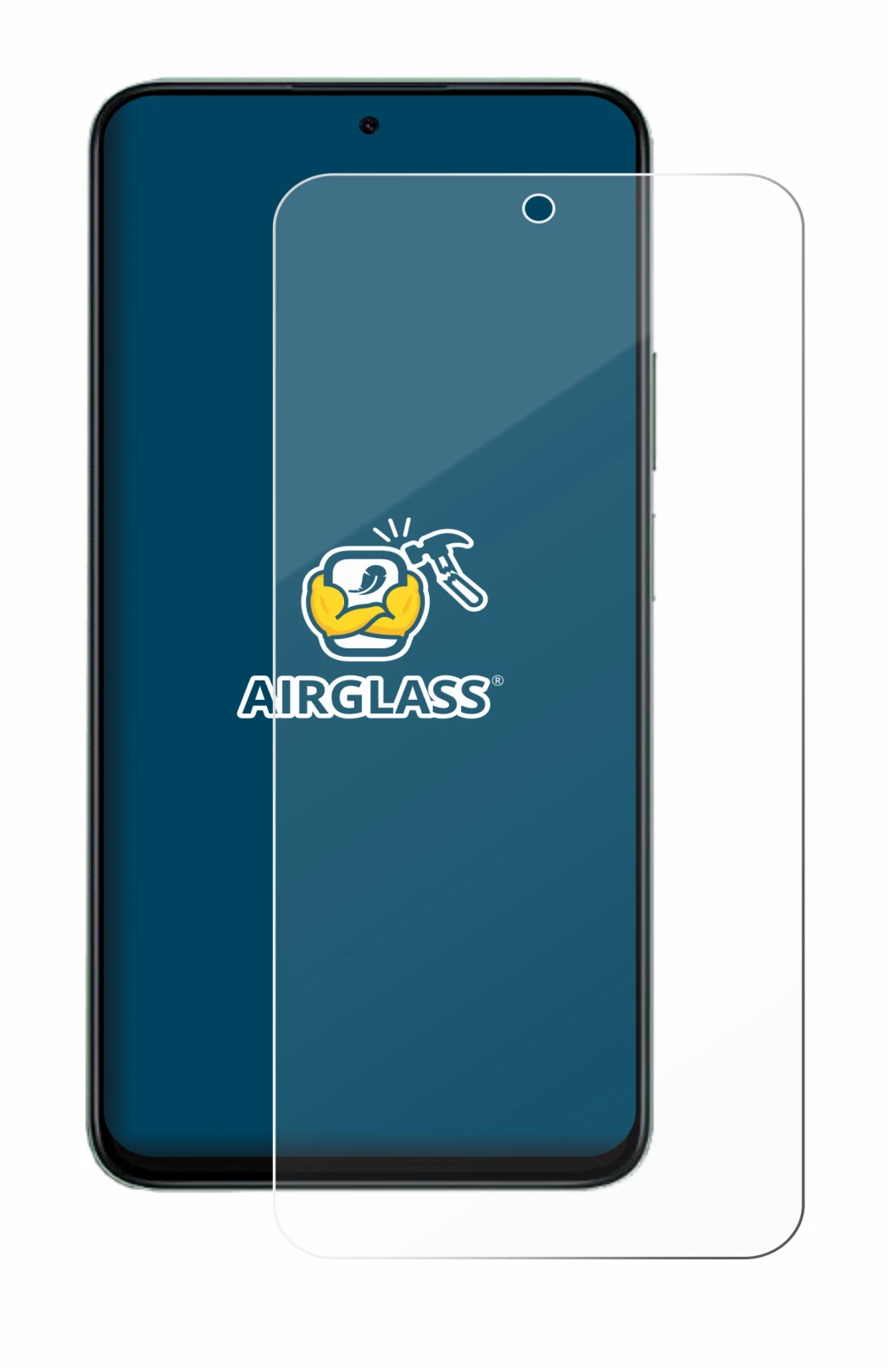 Image of the device Honor 200 Smart with a wide variety of screen protectors.