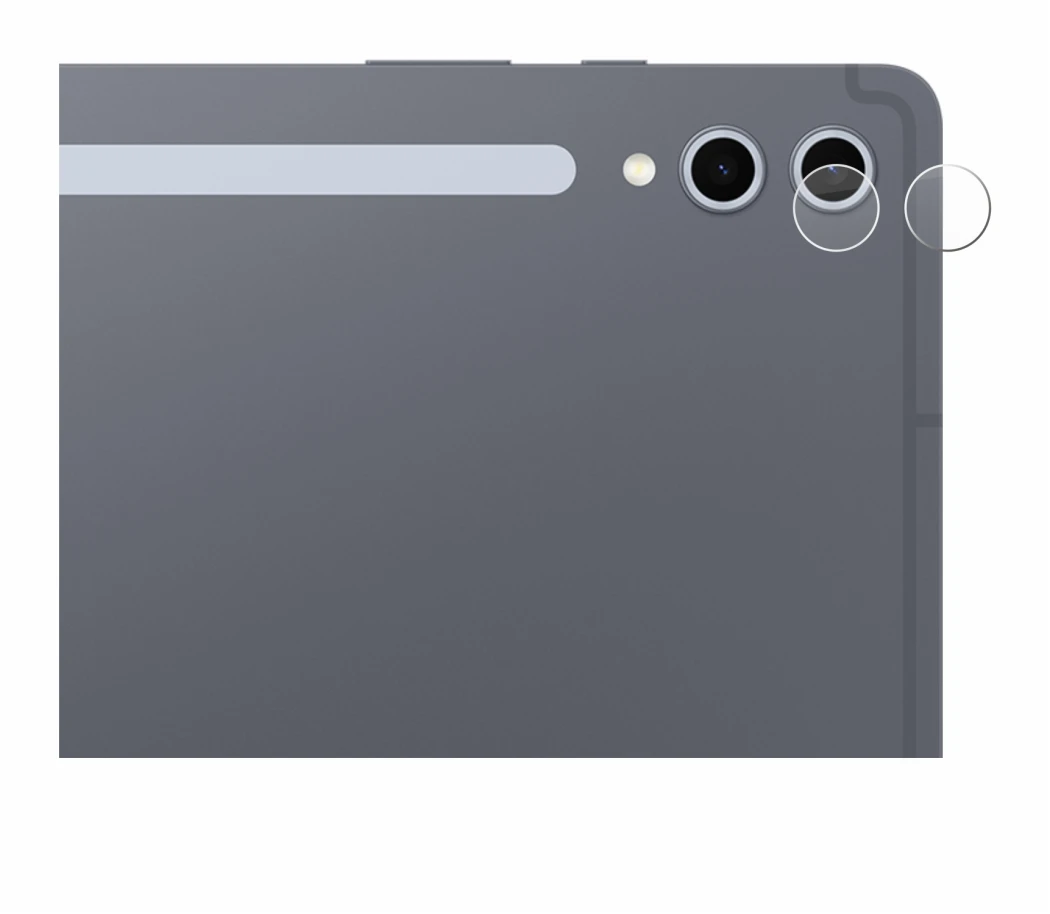 Image of the device Samsung Galaxy Tab S10 Plus 5G (ONLY Camera Lens) with a wide variety of screen protectors.