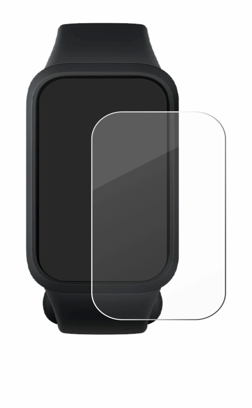 Image of the device Xiaomi Smart Band 9 Active with a wide variety of screen protectors.