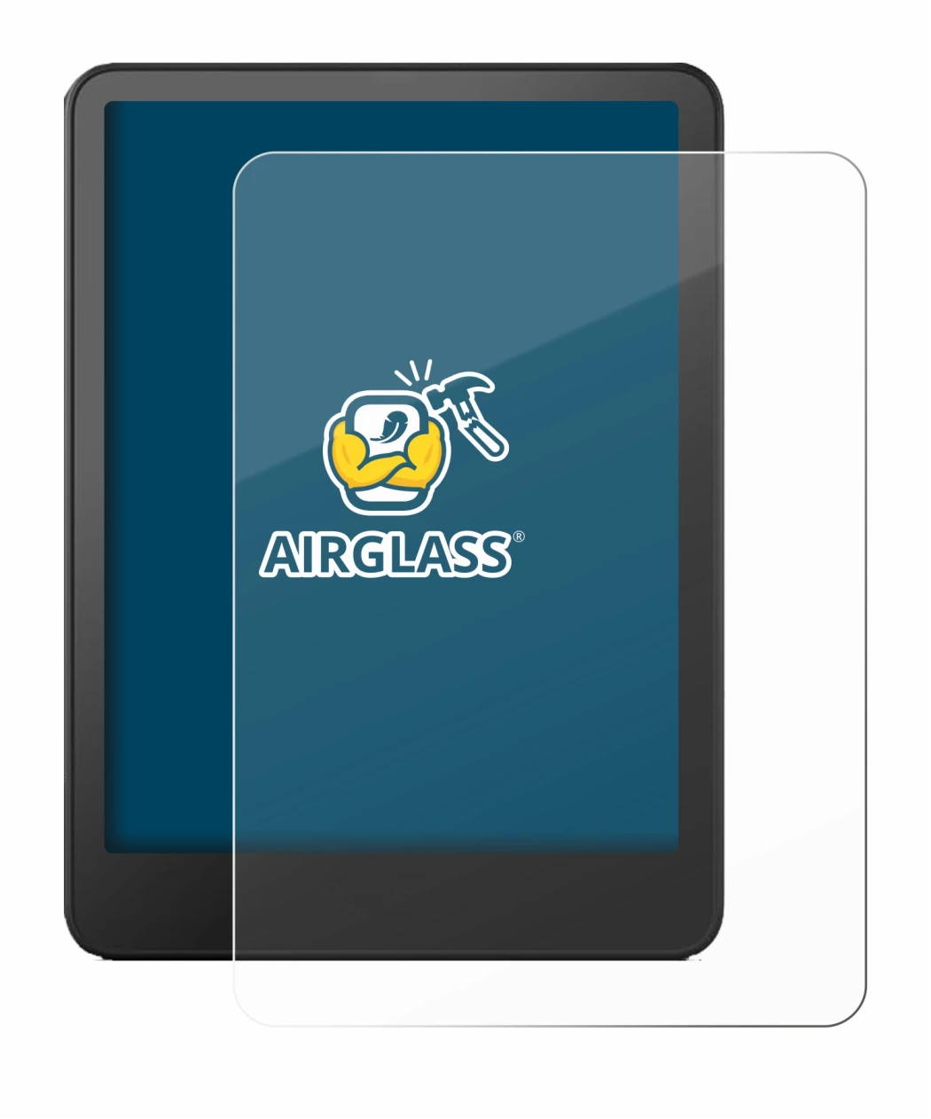 Image of the device Amazon Kindle Paperwhite 2024 (12. Gen.) with a wide variety of screen protectors.
