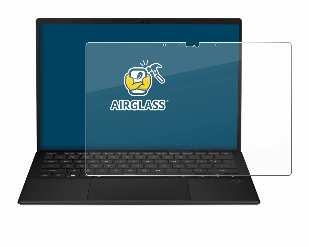 Image of the device ASUS ROG Flow Z13 2025 with a wide variety of screen protectors.