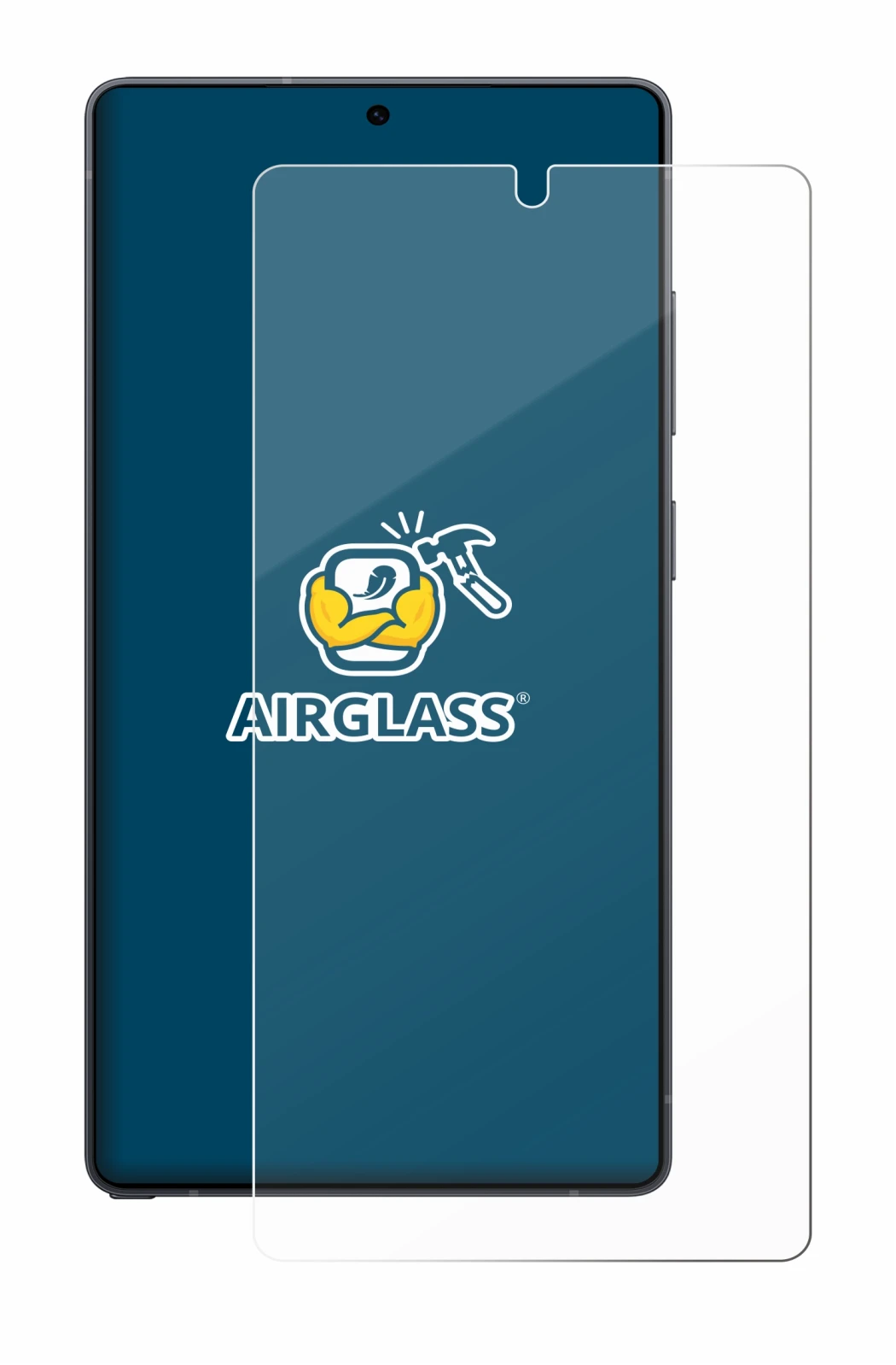 Image of the device Samsung Galaxy S25 Ultra with a wide variety of screen protectors.