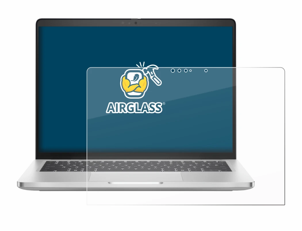 Image of the device Dell Pro 14 Plus 2-in-1 PB14250 with a wide variety of screen protectors.