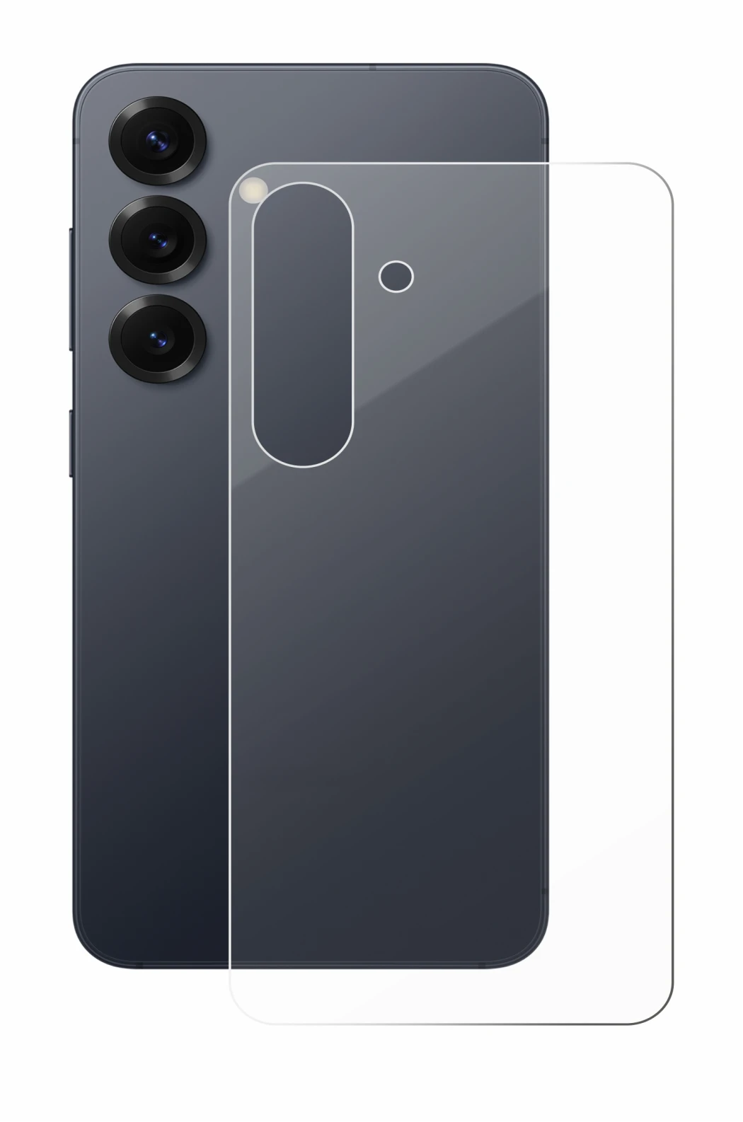 Image of the device Samsung Galaxy S25 (Back) with a wide variety of screen protectors.