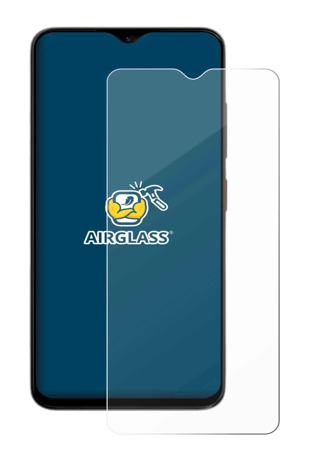 Image of the device ZTE Blade A35e with a wide variety of screen protectors.