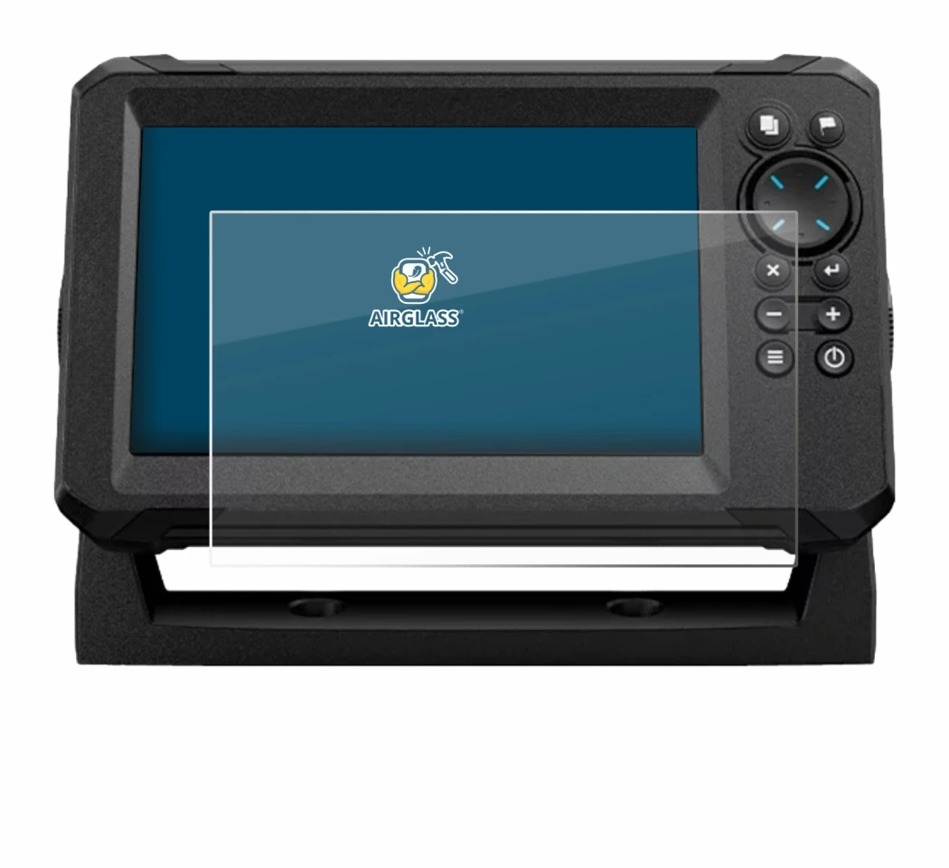 Image of the device Lowrance Eagle 7 with a wide variety of screen protectors.