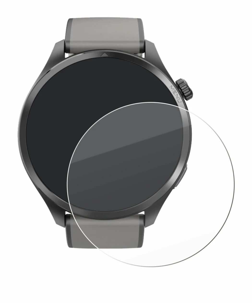 Image of the device Hama Smartwatch 9000 with a wide variety of screen protectors.