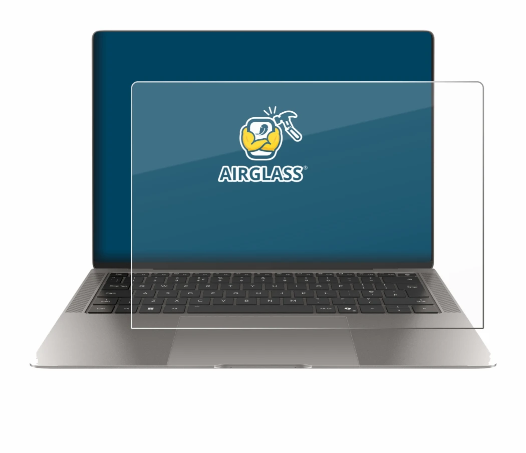 Image of the device Honor MagicBook Art 14 with a wide variety of screen protectors.