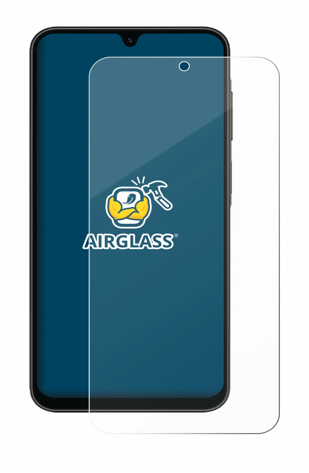 Image of the device Samsung Galaxy A26 5G with a wide variety of screen protectors.