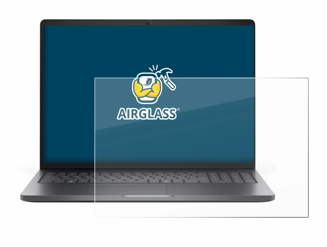 Image of the device Dell Pro 16 PC16250 with a wide variety of screen protectors.