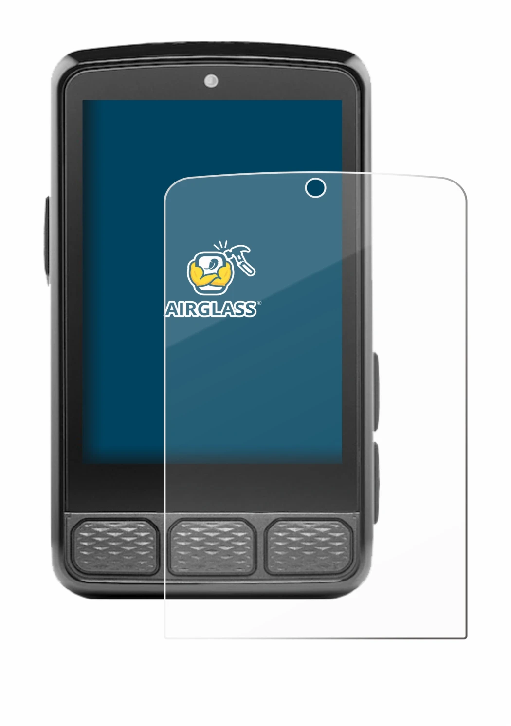 Image of the device Wahoo Elemnt Roam 3 with a wide variety of screen protectors.