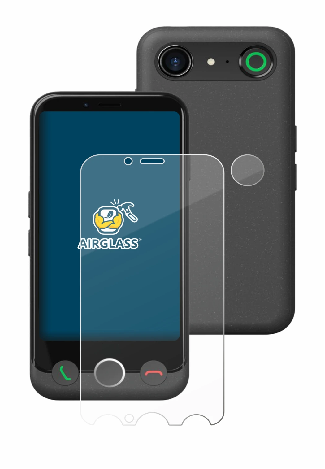 Image of the device Doro Aurora A10 (Front+Camera) with a wide variety of screen protectors.