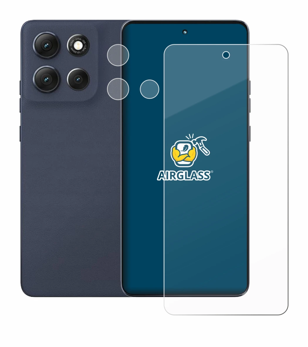 Image of the device Motorola Moto G86 Power (Front+Camera) with a wide variety of screen protectors.