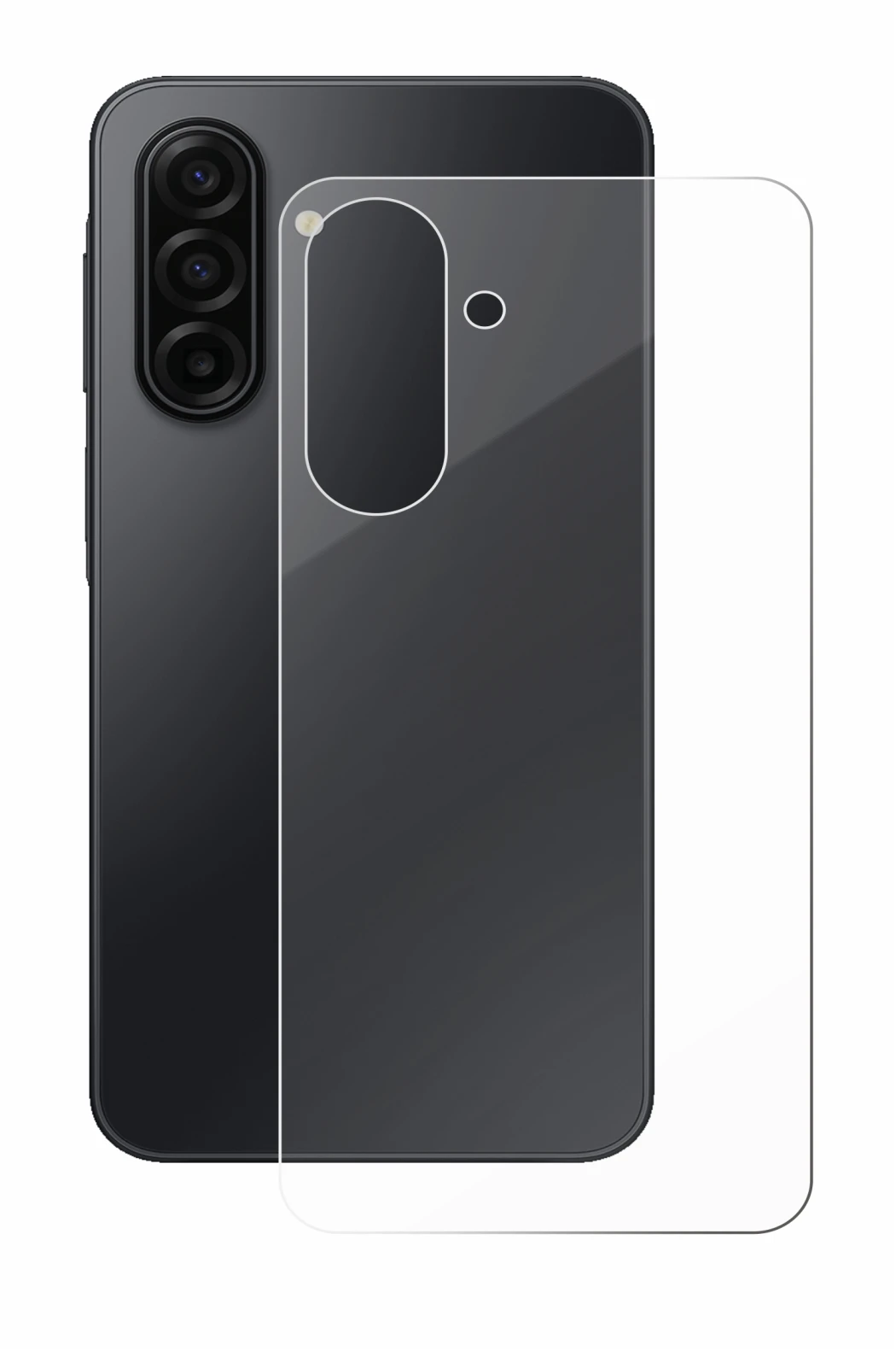 Image of the device Samsung Galaxy A17 5G (Back) with a wide variety of screen protectors.