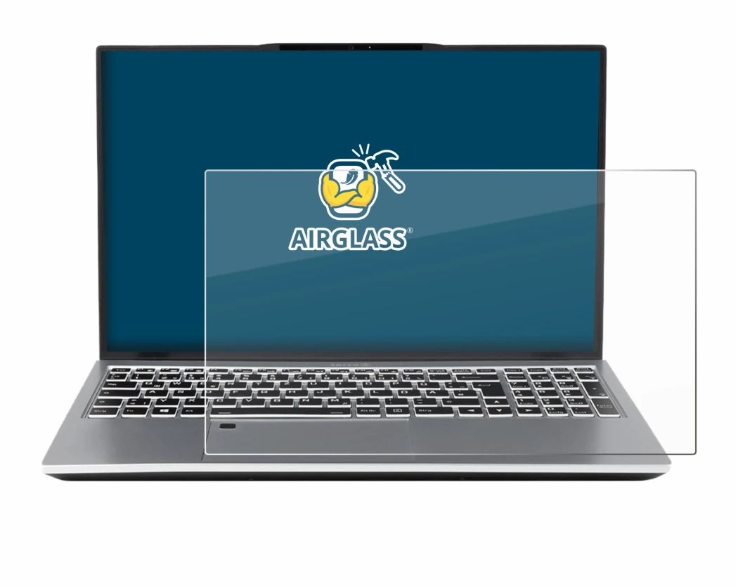 Image of the device terra Mobile 1551R i7 1355U W11P with a wide variety of screen protectors.