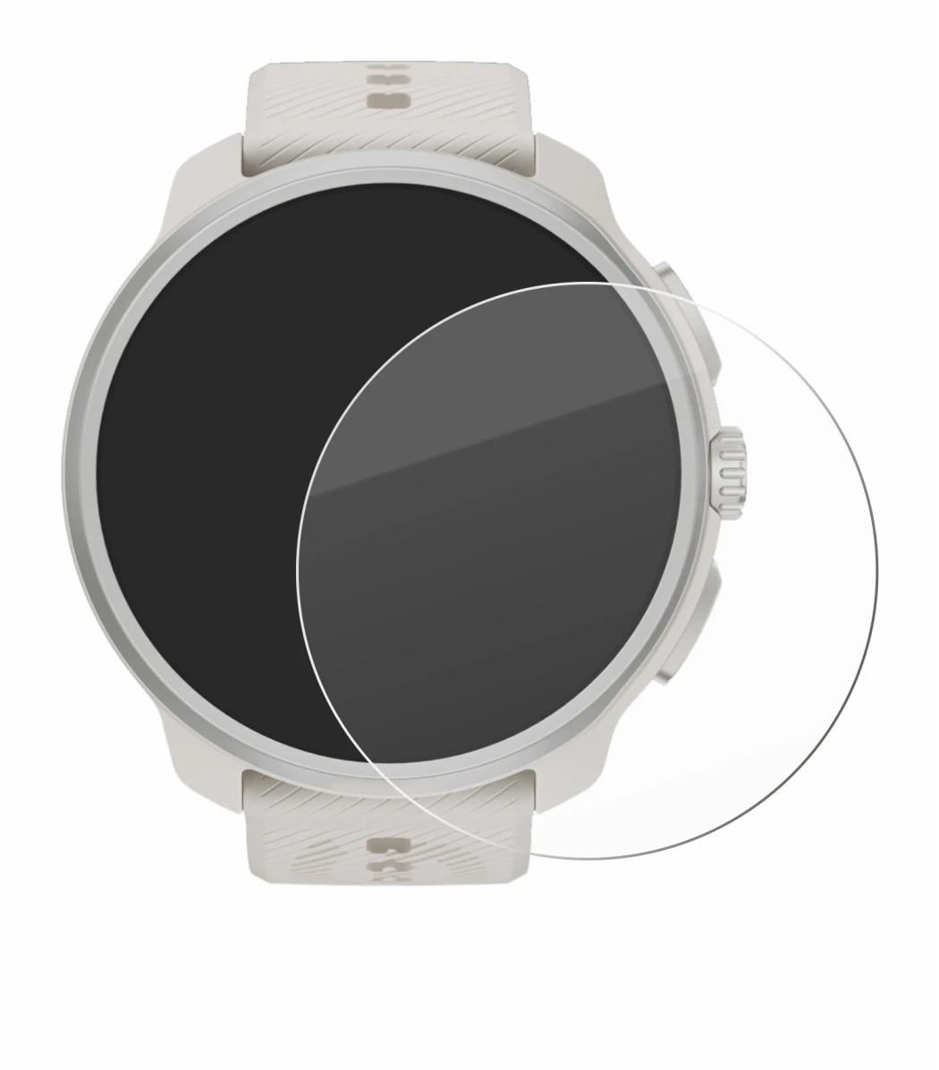 Image of the device Suunto Race 2 with a wide variety of screen protectors.