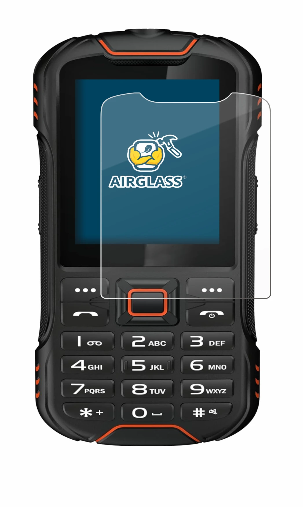 Image of the device Gigaset GLX8 with a wide variety of screen protectors.