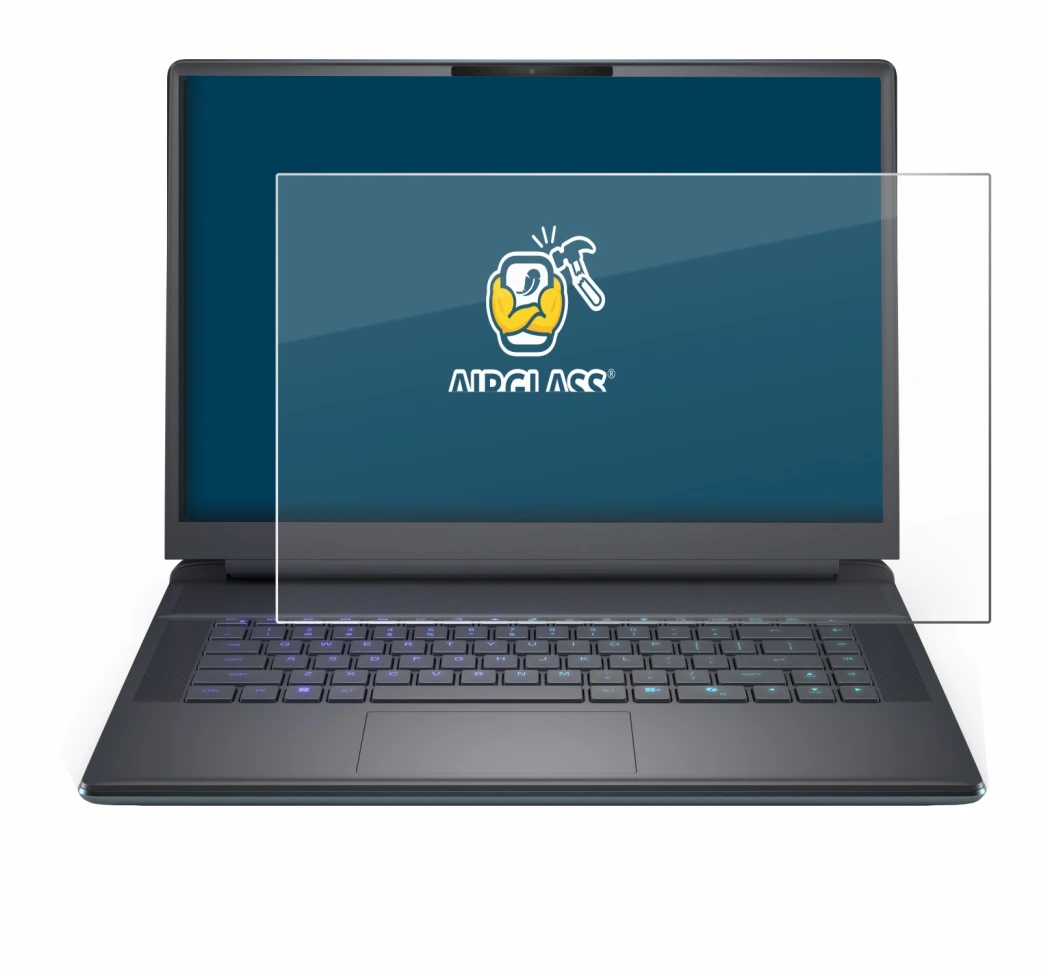 Image of the device Dell Alienware 16 Area-51 with a wide variety of screen protectors.