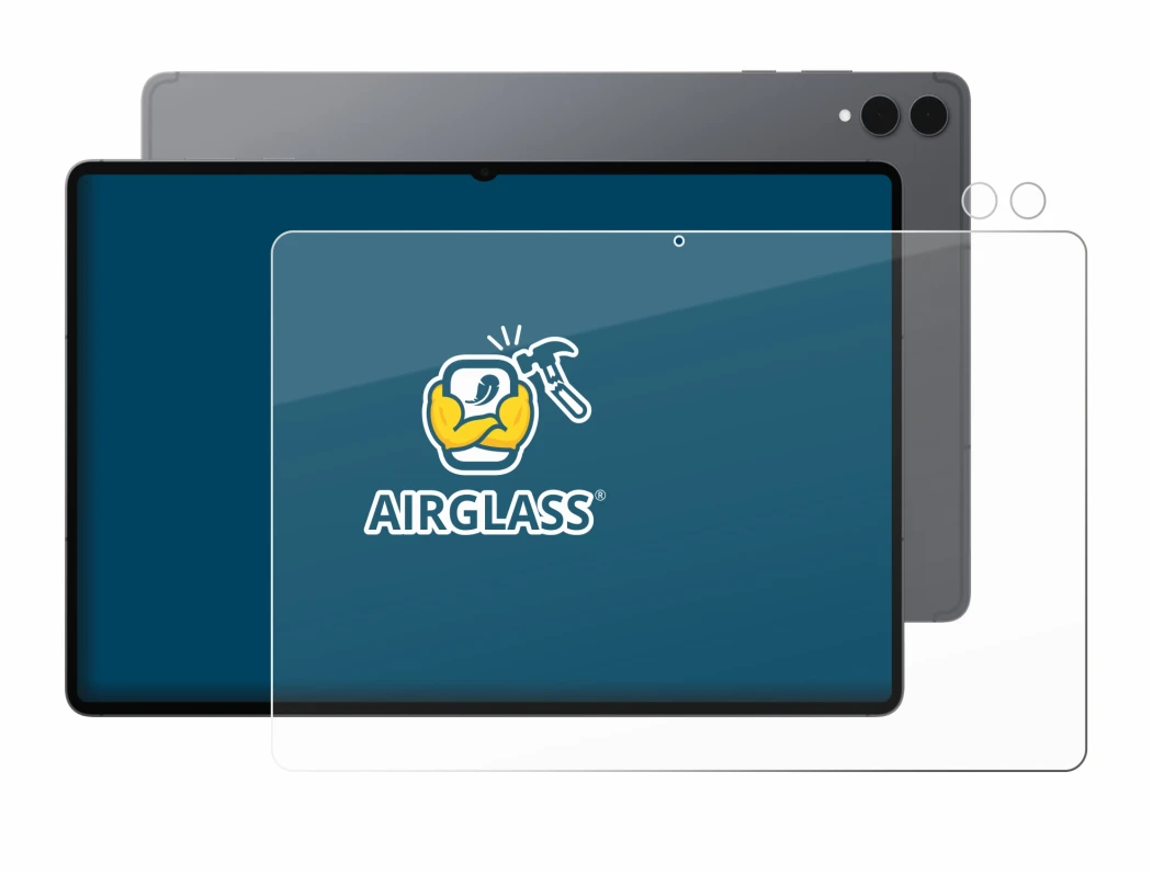 Image of the device Samsung Galaxy Tab S11 Ultra (Front+Camera) with a wide variety of screen protectors.