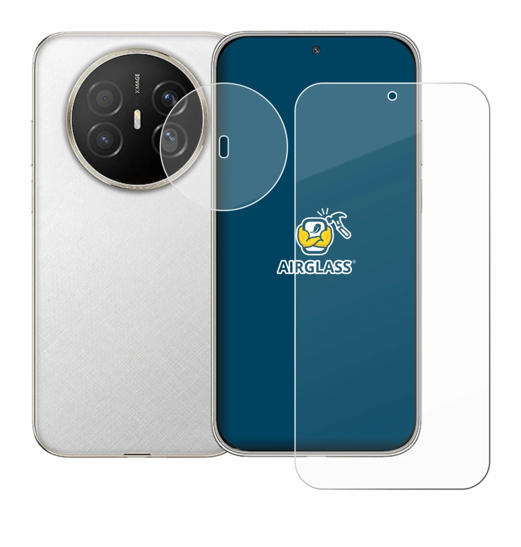 Image of the device Huawei Mate 70 Air (Front+Camera) with a wide variety of screen protectors.