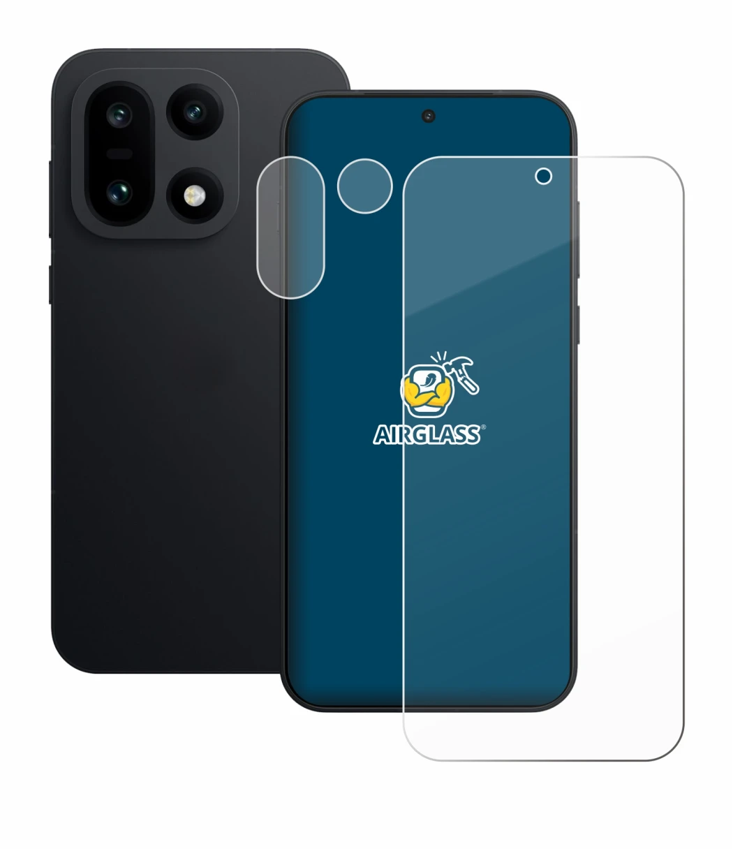 Image of the device OnePlus 15 (Front+Camera) with a wide variety of screen protectors.