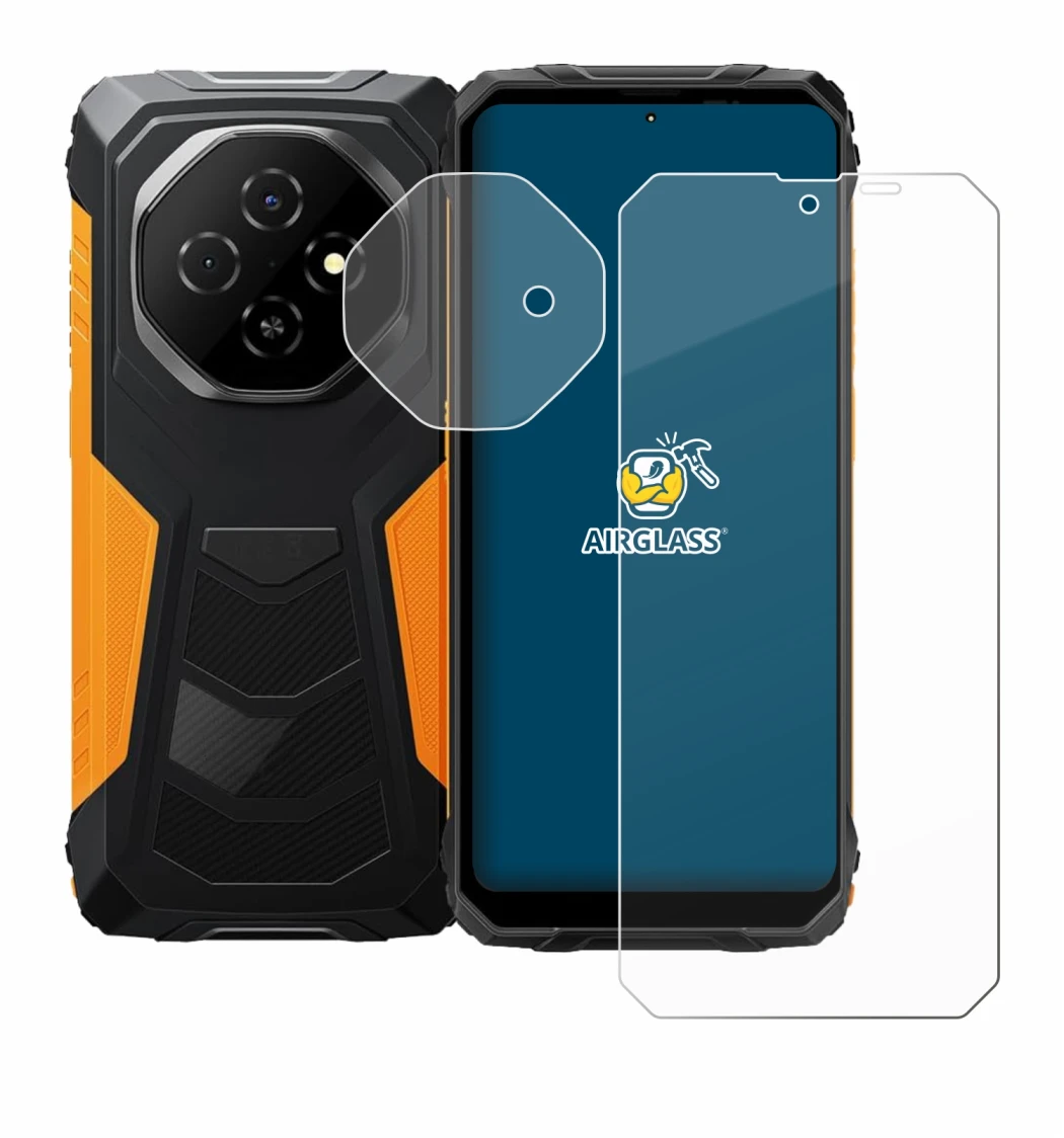 Image of the device Blackview Fort 1 (Front+Camera) with a wide variety of screen protectors.