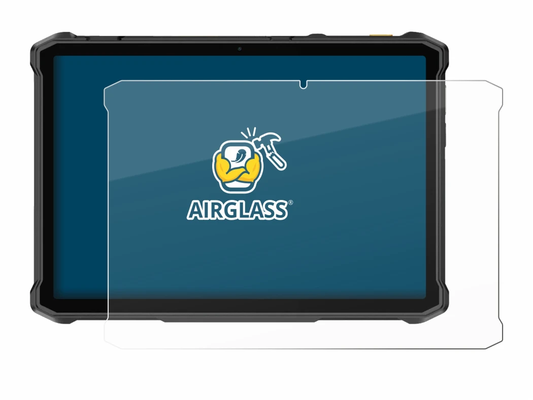 Image of the device Ulefone Armor Pad 5 Pro with a wide variety of screen protectors.