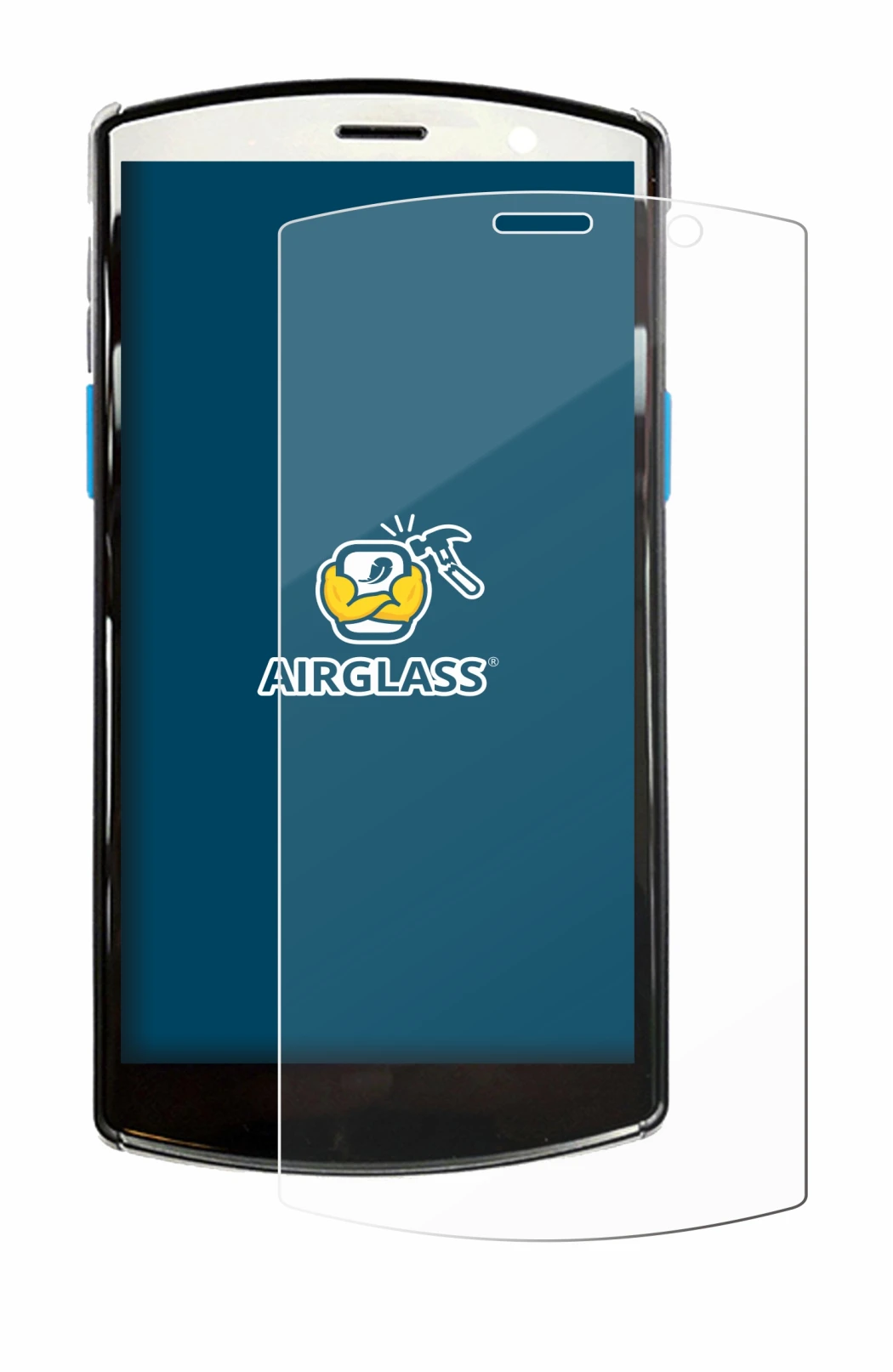 Image of the device Unitech EA510 with a wide variety of screen protectors.