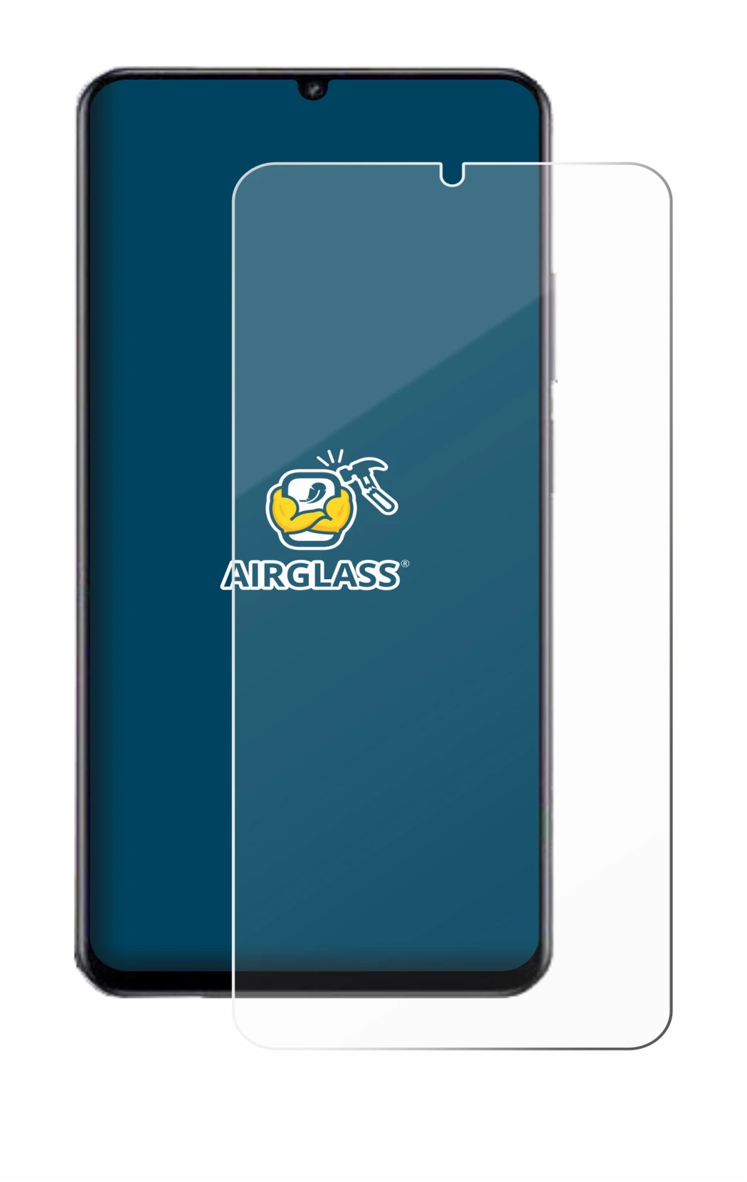 Image of the device realme Note 70 with a wide variety of screen protectors.