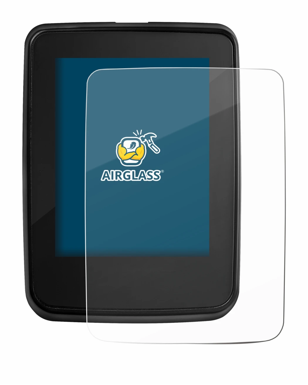 Image of the device Giant RideDash Evo 2 with a wide variety of screen protectors.