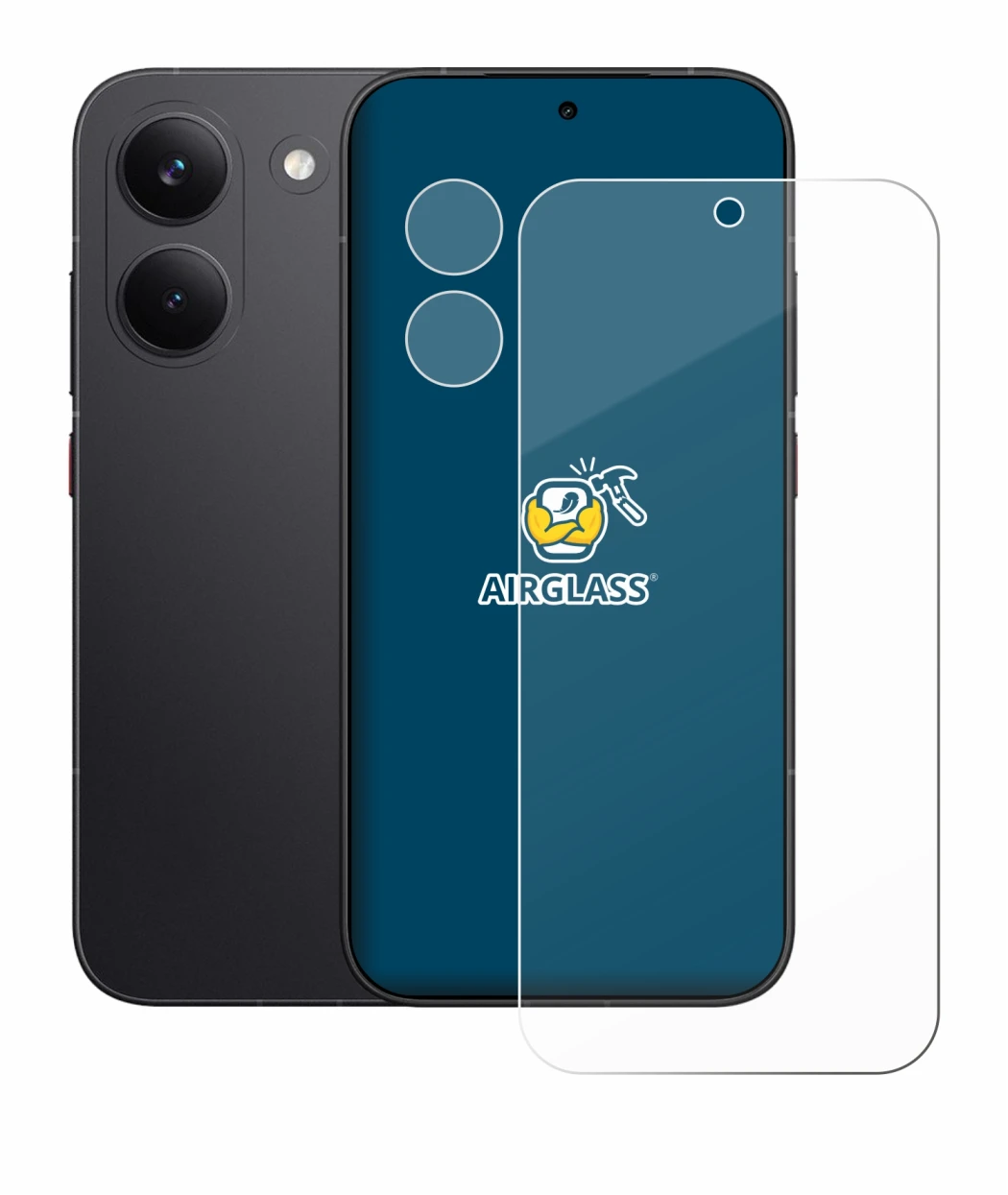 Image of the device Xiaomi Poco X8 Pro (Front+Camera) with a wide variety of screen protectors.