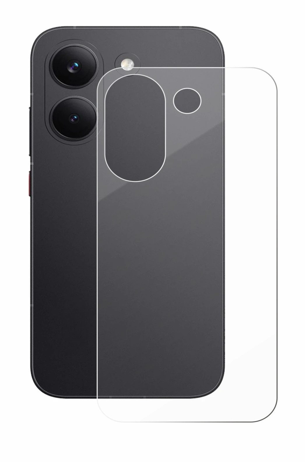 Image of the device Xiaomi Poco X8 Pro (Back) with a wide variety of screen protectors.