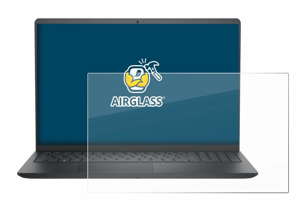 Image of the device Dell Pro 15 Essential PV15250 with a wide variety of screen protectors.
