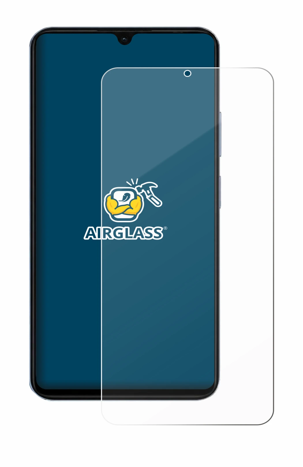 Image of the device Blackview Wave 10C with a wide variety of screen protectors.